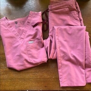 Figs Women's Rose Scrub Trousers